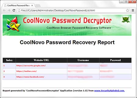 CoolNovoPasswordDecryptor 